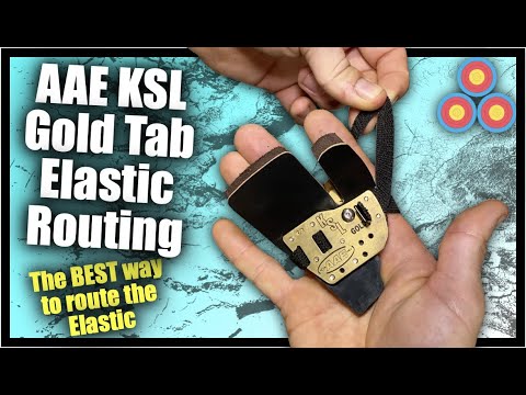 The BEST Way to Route the Elastic on your AAE KSL Gold Finger Tab
