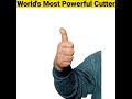 World S Most Powerful Cutter By Anand Facts Amazing Facts Water Video Shorts