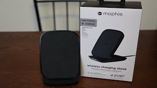 Mophie Wireless Charging Stand Unboxing and Walkthrough