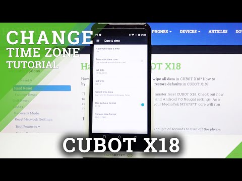 How to Change Date and Time on CUBOT X18 – Date and Time Settings