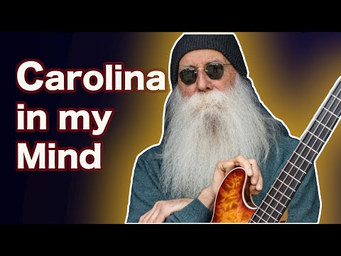James Taylor - Carolina in my Mind (Bass cover with tabs)