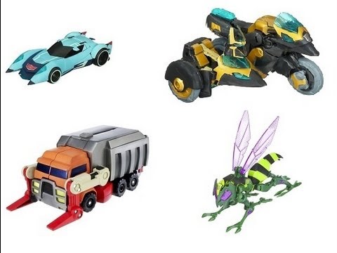 Blurr, Wrek-Gar, Waspinator and Samurai Prowl - TF Animated