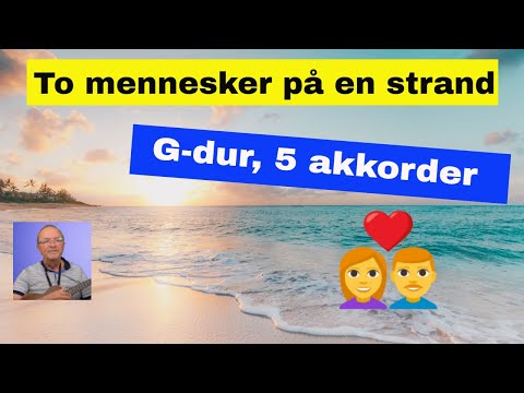 To Mennesker På En Strand - John Mogensen