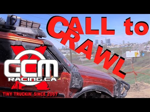 GCM Racing the Call to Crawl in Calgary comp #1 Scale Town - RC CWR