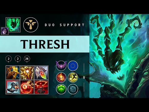 Thresh Support vs Twisted Fate - EUW Master Patch 25.24