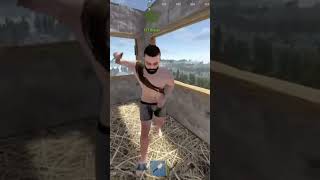 【RUST】日本鯖で不審者を捕まえて狙撃手に任命したら役立たずすぎたｗ #ゲーム実況 #shorts  #ゲーム