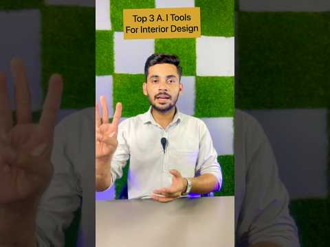 Top 3 A.I For Interior Designing | Best A.I Tools For Designer #interiordesign #architecture #short