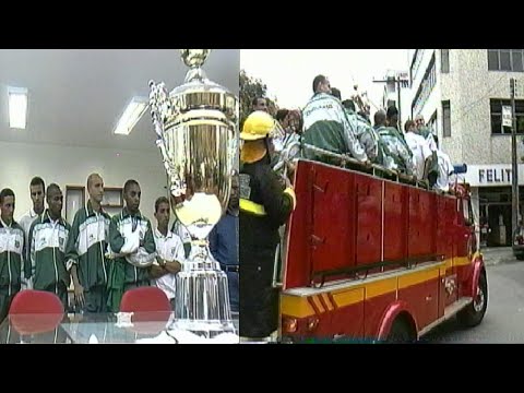 Carreata em Poços Pela Conquista da Caldense em 2002 ( Campeão do Mineiro ) TV Poços Acervo