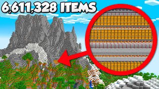 Download lagu This Mountain Holds 6,611,328 Items in Hardcore Minecraft (#11) mp3