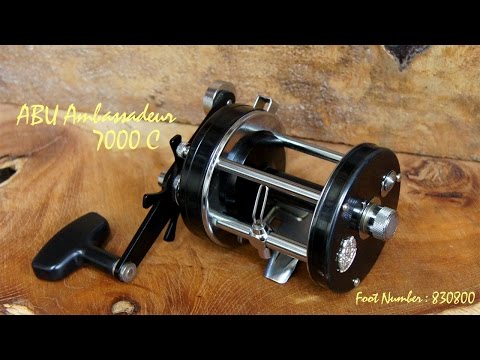 ABU Ambassadeur 7000C Parts list パーツリスト 分解写真