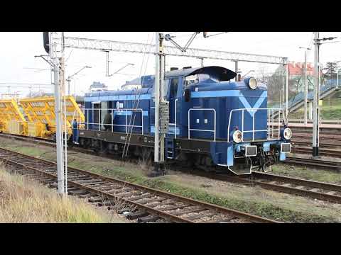 SM42 z wagonami Switcher KZN  w Sędziszowie
