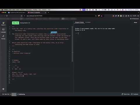 Coached Mock Interview Session - Amazon Coding Round
