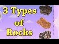 3 Types of Rocks - Igneous, Sedimentary, Metamorphic  | ask Jeff Williams