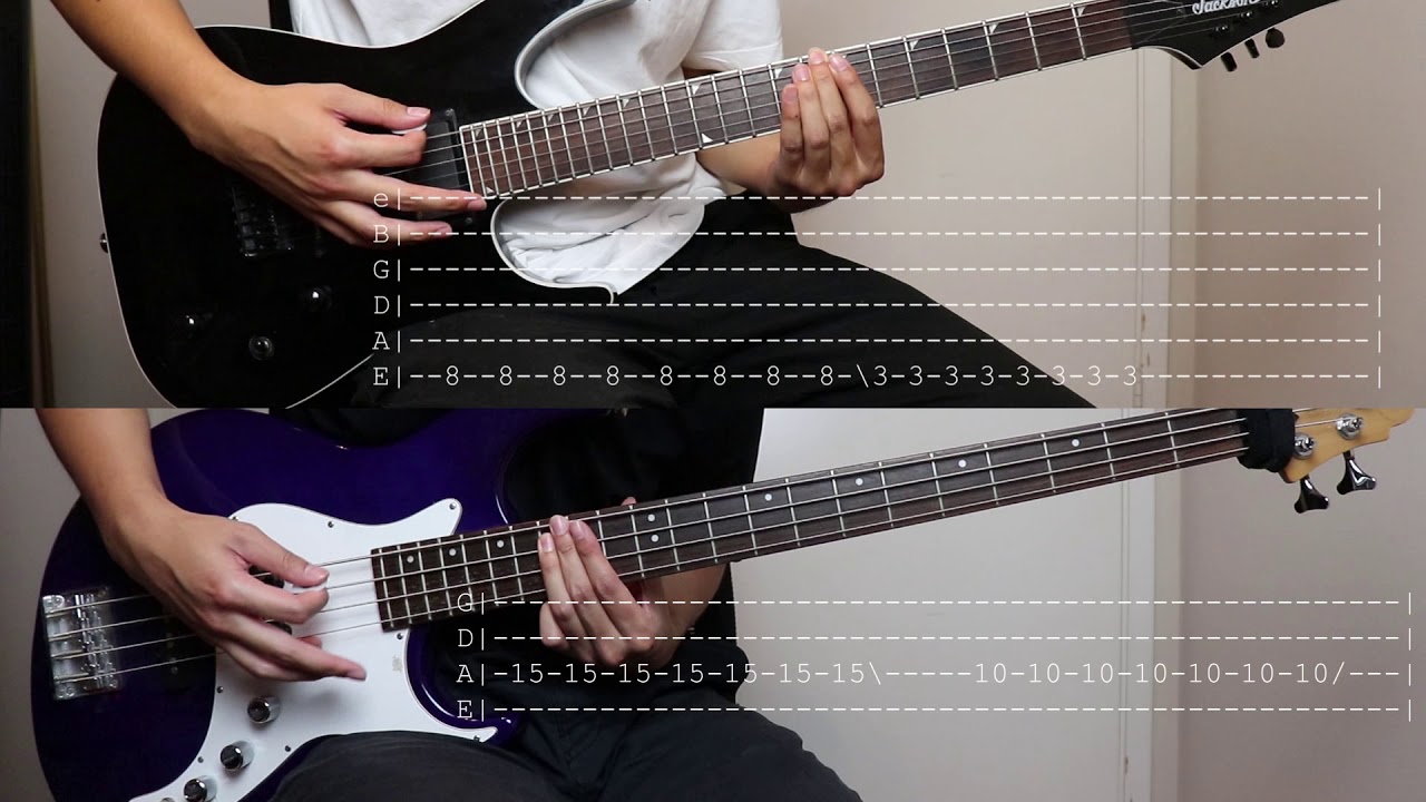 Yeah Yeah Yeahs - Maps (Guitar Cover & Bass Cover w/ Tabs)