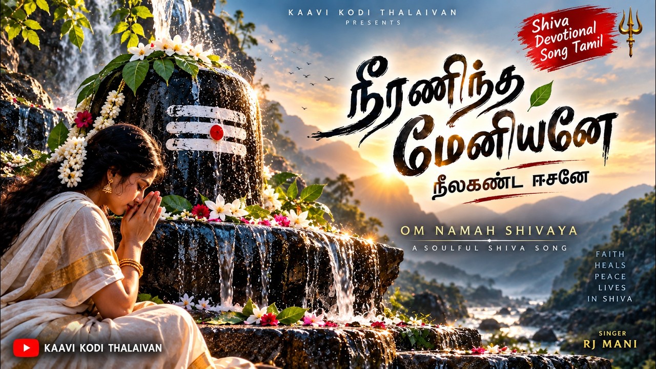 நீரணிந்த மேனியனே | Neeranintha Meniyane | Sivan Song Tamil