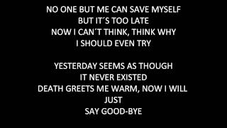 Sonata Arctica- Fade to Black (lyrics en pantalla)
