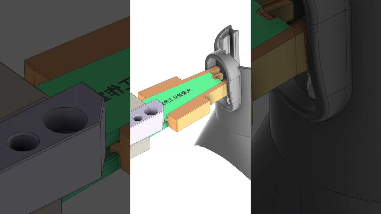 Injection mold Mold Design Retraction Slider on Slider in Plastic Mold