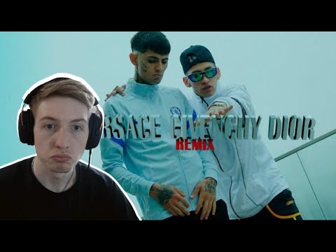 🇬🇧 Franux BB, L-Gante - Versace Givenchy Dior (Remix) Reaction