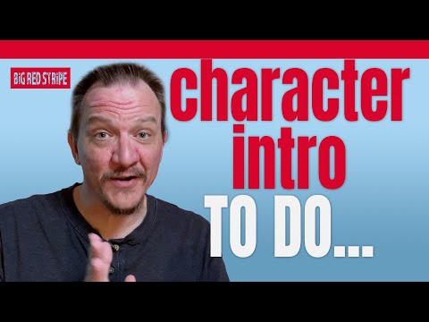 How to INTRODUCE Main and Supporting Characters in Your Screenplay