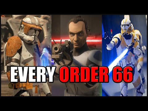 ALL Star Wars ORDER 66 SCENES (2005-2020, Movies/Games/TV)
