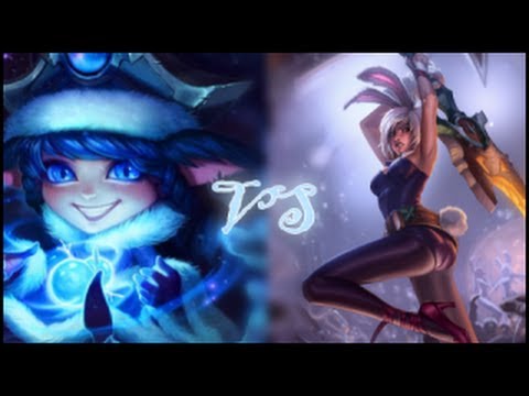 League of Legends: Snowdown Showdown - Lulu VS Riven