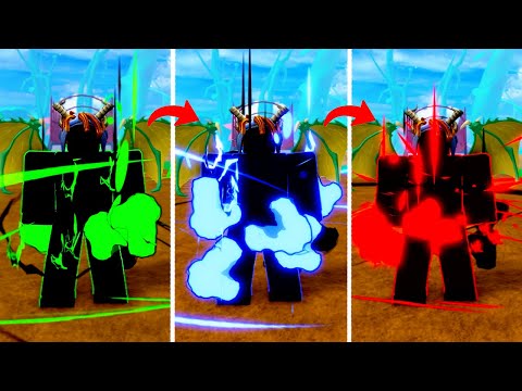 Unlocking Every Haki Color in One Video (Blox Fruits)