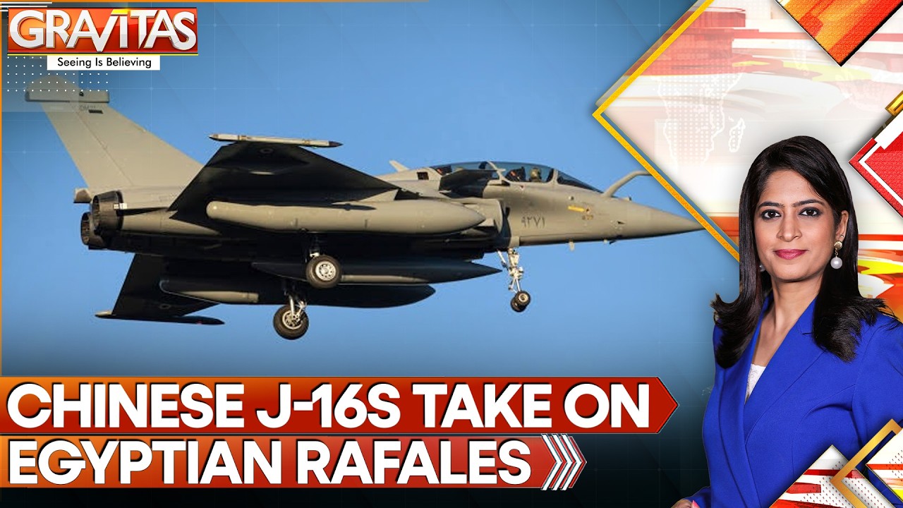 China Gets Real Flying Experience Against The Rafale | Gravitas