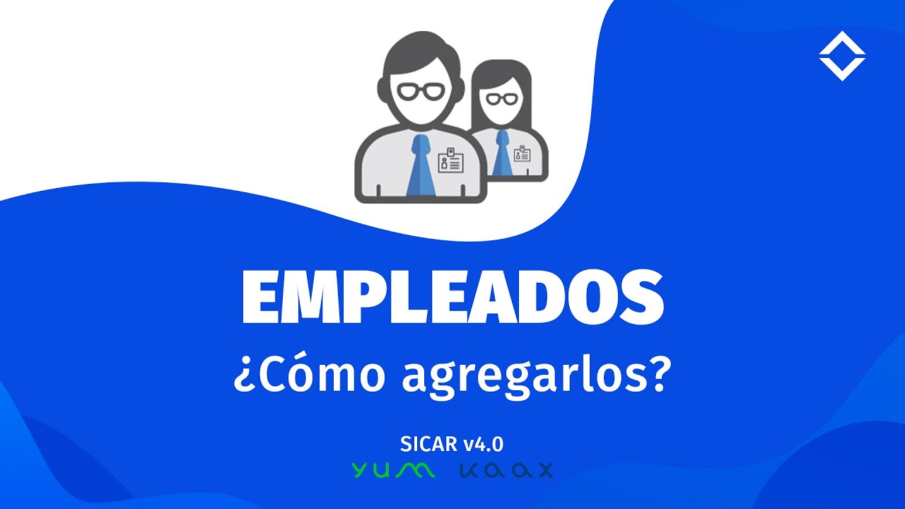 30.- ¿Cómo agregar EMPLEADOS?