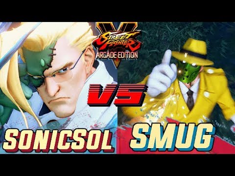 SFV AE 💥 SonicSol (Nash) VS Smug (G) 🔥Ranked Set🔥