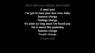 Season&#39;s Change (Lyrics) -  Expose