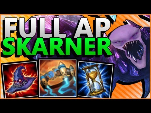 MOST HIDDEN OP ZED COUNTERPICK EVER?! FULL AP SKARNER MID MAKES ASSASSINS USELESS!!