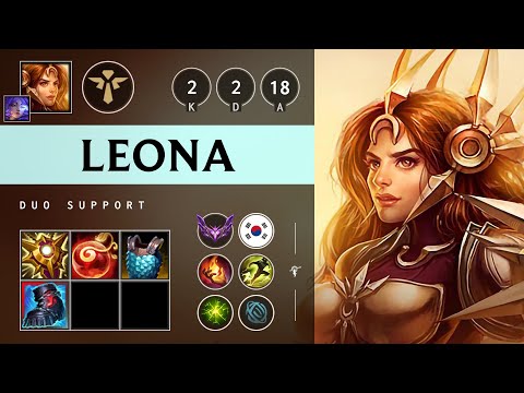 Leona Support vs Pyke - KR Master Patch 25.14