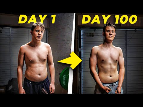 From Overweight To Muscles | My Little Brothers 100 Day Body Transformation