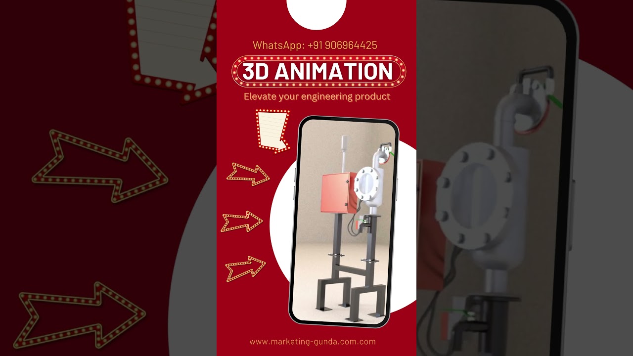 Engineering Product 3D Animation