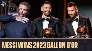 LIONEL MESSI WINS HIS 8TH BALLON D’OR ????