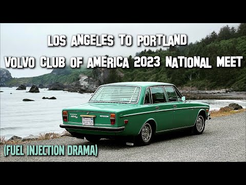 Volvo 164E Road Trip Hwy 101 - LA to Portland for 2023 VCOA National Meet