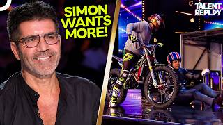 He Used David as a Human Target... Simon LOVED It | Britain's Got Talent