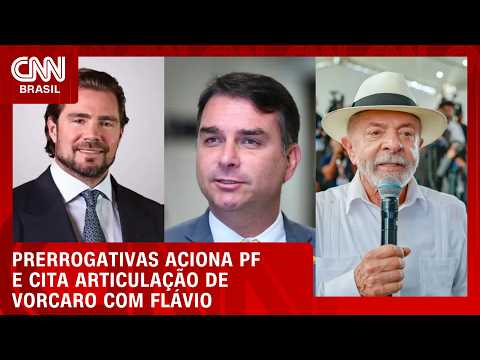 Prerrogativas aciona PF e vê articulação de Vorcaro e Flávio contra Lula | CNN 360°