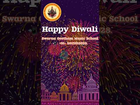 Swarna Geetham Music School wishes everyone a very Happy and Prosperous Diwali!#happydiwali