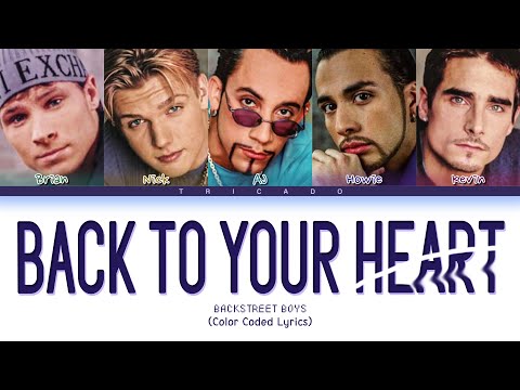 Backstreet Boys - Back To Your Heart (Color Coded Lyrics)