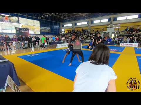 Napoli Jiu Jitsu Challenge 2019 - finale marrone adulto medio - romeo vs riberio