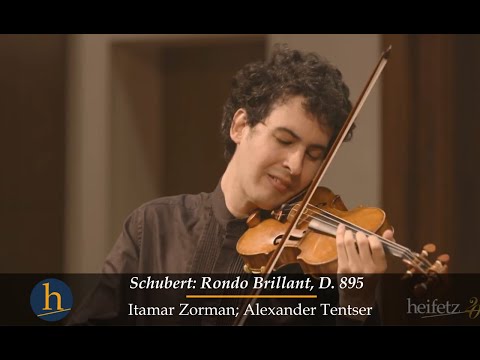 Heifetz 2016: Schubert: Rondo Brillant in B minor, D. 895 | Itamar Zorman