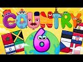 Where are you from part 6 - Country and flags song & English education for kindergarten