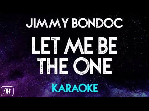 Jimmy Bondoc - Let Me Be The One (Karaoke/Instrumental) [Piano Version]
