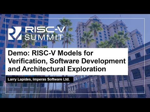 RISC-V FutureWatch - Imperas: The 360 Ecosystem of RISC-V - Simon Davidmann, CEO at Imperas Software