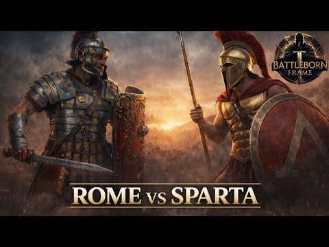 Rome vs Sparta – Discipline vs Brilliance | Epic Ancient Battle