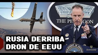 🔴ULTIMA HORA : Pentágono Confirma que Caza Ruso provoco la caída de un Dron de EEUU