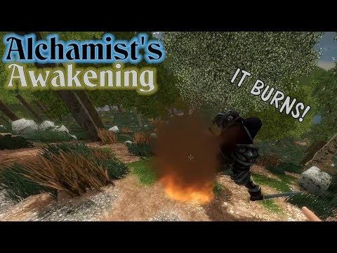 Alchemist's Awakening Gameplay Video - It's Like Minecraft With Magic!