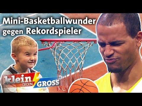 Basketball: Wirft Wunderkind (4) mehr Körbe als Rekordspieler Alex King? | Klein gegen Groß