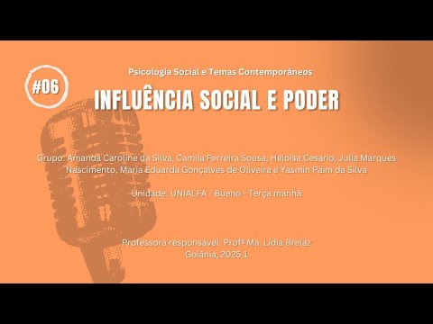 06 - Influência Social e Poder